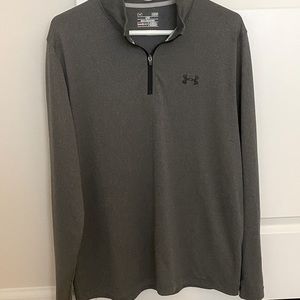 Under Armour - Men’s Large Dark Grey 1/4 Zip